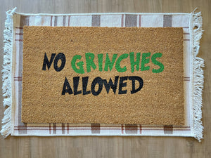No grinches allowed | Doormat