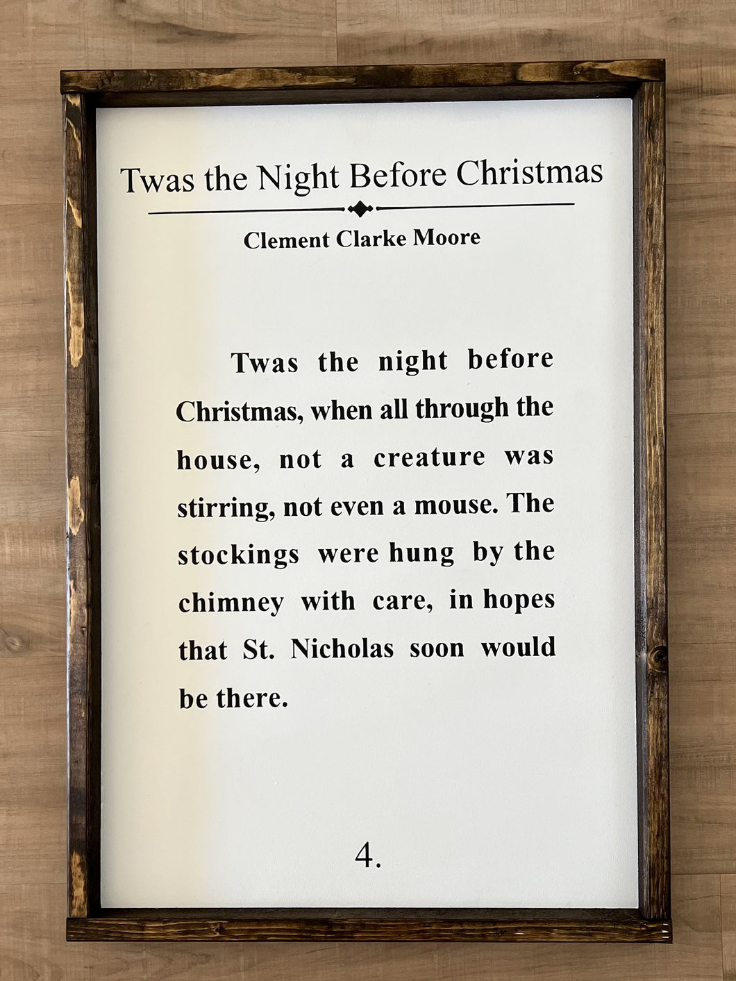 Twas the night before Christmas