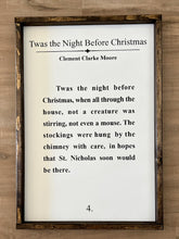 Load image into Gallery viewer, Twas the night before Christmas | READY TO SHIP
