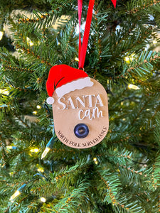 Santa Cam | Elf Cam | Ornament
