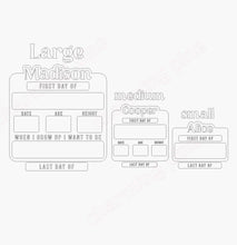 Load image into Gallery viewer, My first day of school sign | last day of school | Back to school | Acrylic sign | first day sign | My last day of school sign