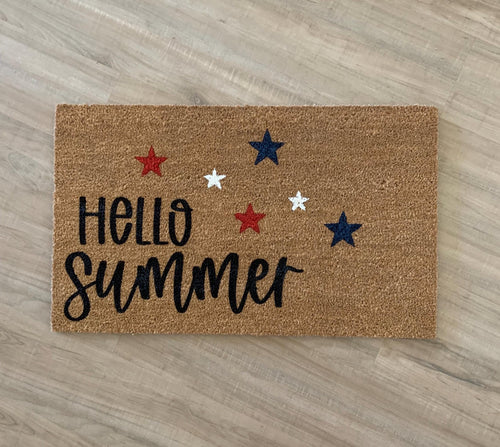 Hello Summer  | Doormat